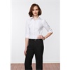 Berlin Cotton-Rich Stripe 3/4 Sleeve Shirt