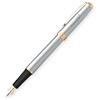 Sheaffer Pens - Prelude Matte Chrome/22K Gold Trim Fountain Pen