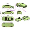 Sports Car Shaped USB Flash Drive- 32Gb