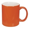 Can Two Tone Coffee Mugs - Red Orange